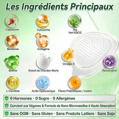 𝑶𝒇𝒇𝒊𝒄𝒊𝒂𝒍 𝑩𝒐𝒖𝒕𝒊𝒒𝒖𝒆✨ | 𝐇𝐞𝐚𝐥𝐫𝐢𝐳𝐞® Patch Microneedle Nanométrique à Extrait de Tissu Adipeux Brun (𝙐𝙣𝙚 𝙛𝙤𝙞𝙨 𝙥𝙖𝙧 𝙟𝙤𝙪𝙧, 𝙘𝙝𝙖𝙣𝙜𝙚𝙢𝙚𝙣𝙩𝙨 𝙫𝙞𝙨𝙞𝙗𝙡𝙚𝙨 𝙚𝙣 7 𝙟𝙤𝙪𝙧𝙨)
