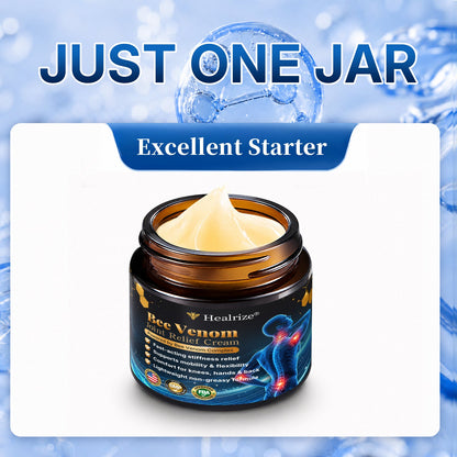 🎁Healrize® Bee Venom Joint Relief Cream 💞Fast-Acting Comfort for Stiff Knees, Hands, Back & Everyday Joint Discomfort