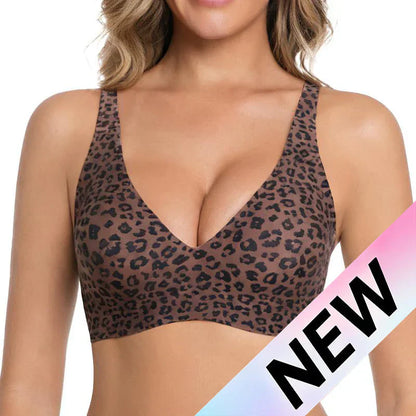 💪NESLEMY Women’s Wireless Deep V Push-Up Bralette - Aa