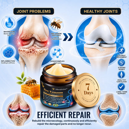 🎁Healrize® Bee Venom Joint Relief Cream 💞Fast-Acting Comfort for Stiff Knees, Hands, Back & Everyday Joint Discomfort