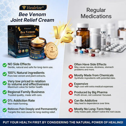 🎁Healrize® Bee Venom Joint Relief Cream 💞Fast-Acting Comfort for Stiff Knees, Hands, Back & Everyday Joint Discomfort